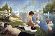 Georges Seurat Bathers of Asnieres Sweden oil painting artist
